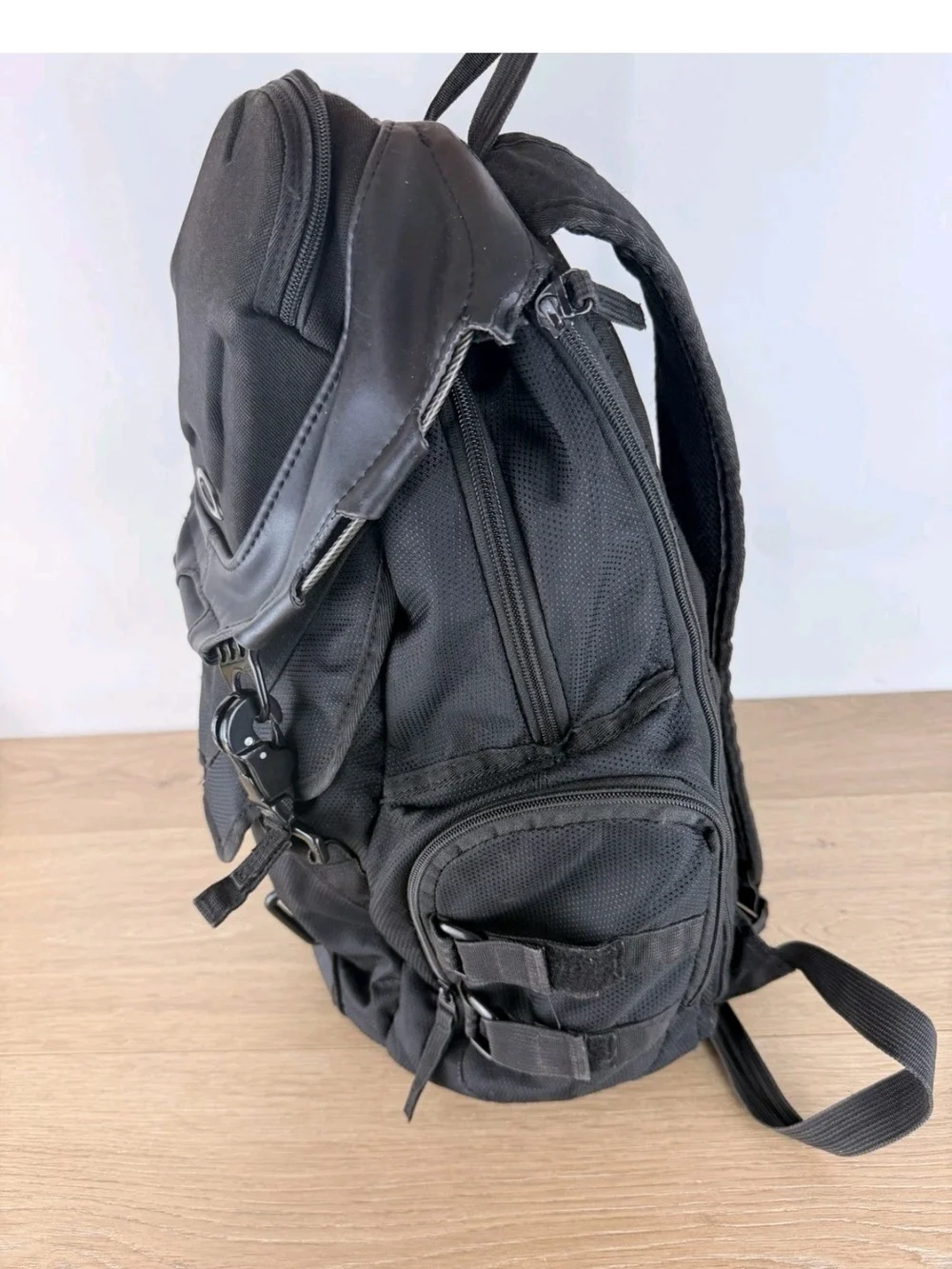 Oakley Bathroom Sink Backpack in the Stealth Black colorway Tactical Backpack